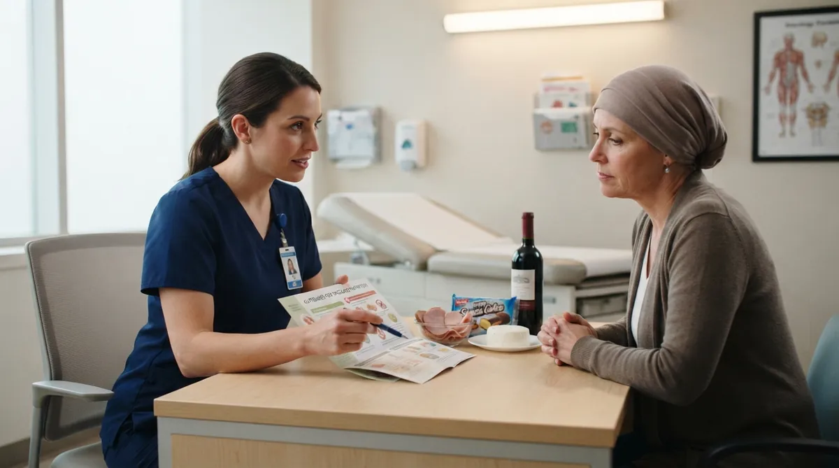 Alimente interzise bolnavilor de cancer in timpul chimioterapiei, explicate de medic hematolog la Adiant Medical Mioveni