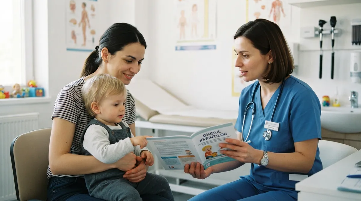 Curatarea si debridarea unei plagi la copil, ingrijita de medic chirurg la Adiant Medical Mioveni