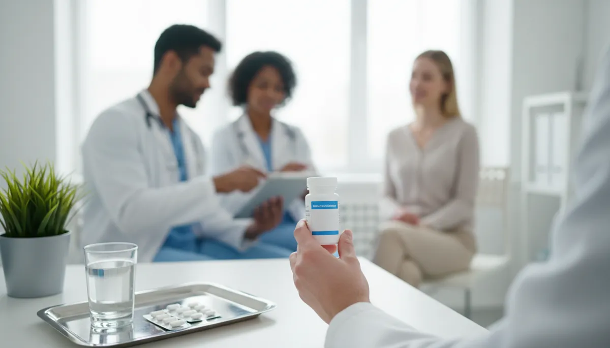 Masurarea tensiunii arteriale la pacient tratat cu Noliprel, consultatie de cardiologie la Adiant Medical Mioveni