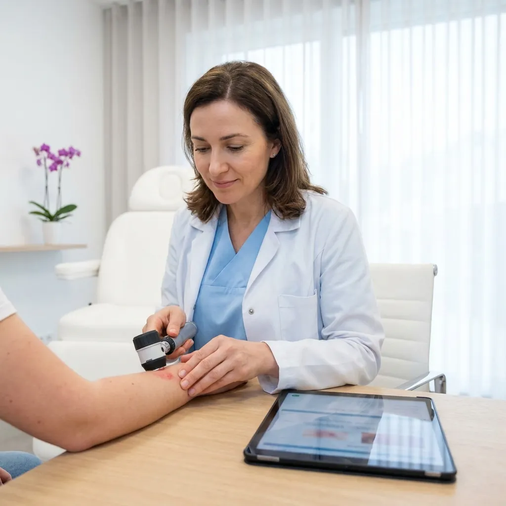 Consultatie de dermatologie pentru muscaturi de plosnita la Adiant Medical Mioveni