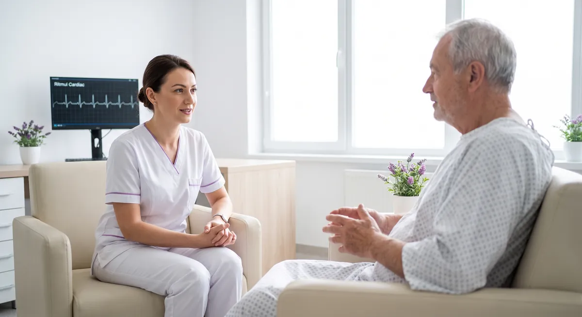Consultatie de cardiologie pentru ritmul cardiac la Adiant Medical Mioveni, evaluarea aritmiilor